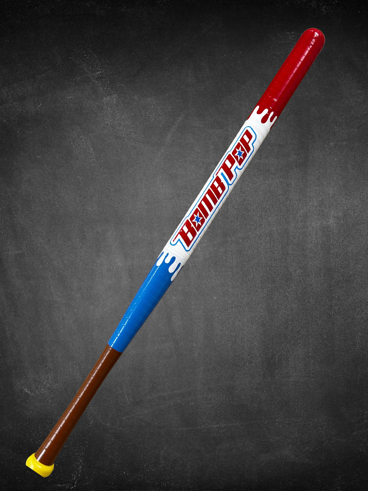 Drip Pop Wiffle Ball Bat - Patriotic Drip Design